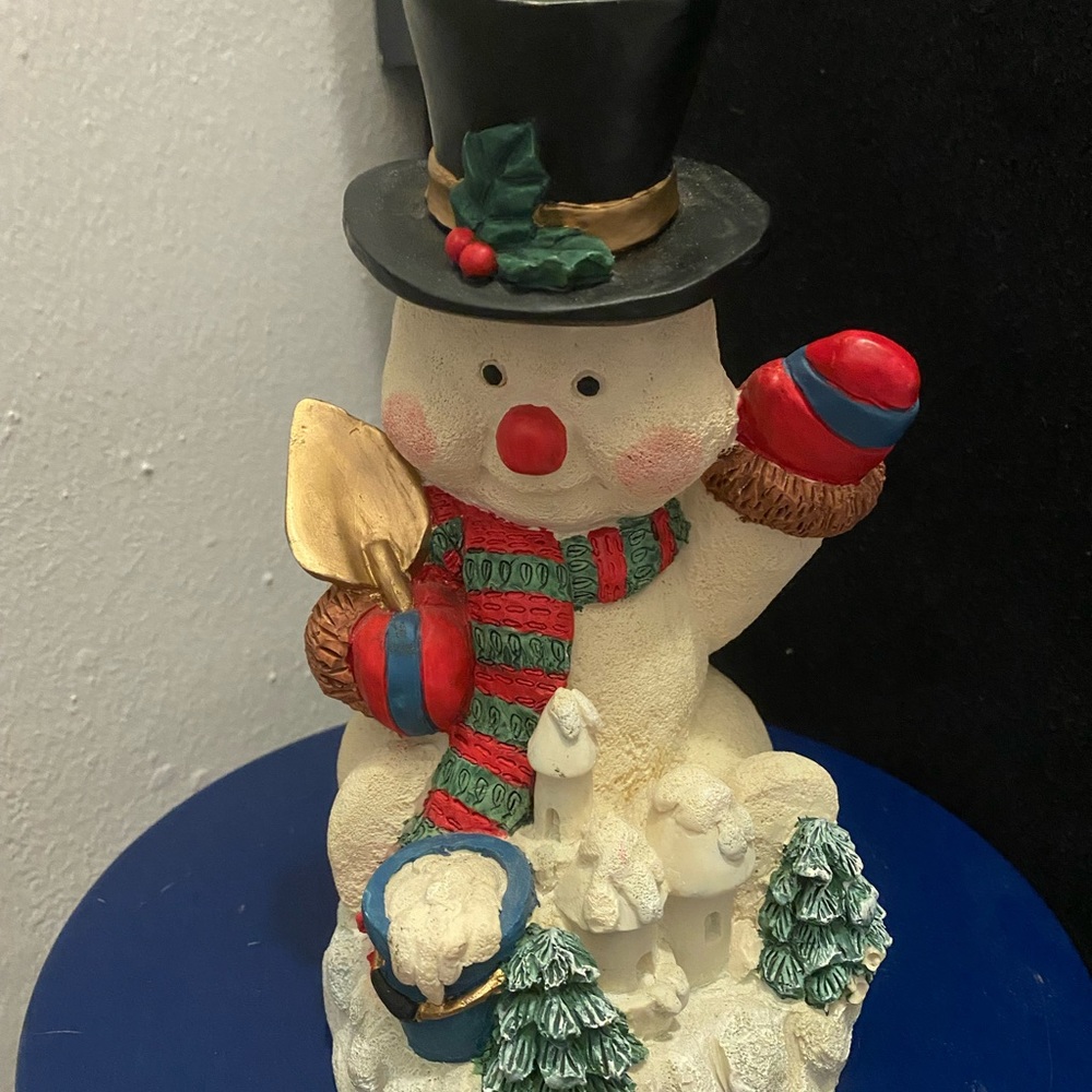 Cute Snowman Figurine